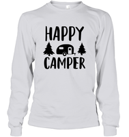 Happy Camper Unisex Long Sleeve Classic Tee