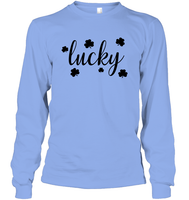 Lucky St Patrick's Day Shirt Unisex Long Sleeve Classic Tee