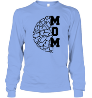 Cheer Mom With Pom Pom Unisex Long Sleeve Classic Tee