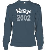 2002 Retro Vintage Birth Year Blast Unisex Long Sleeve Classic Tee