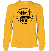 Mama Bear Family Shirt Unisex Long Sleeve Classic Tee