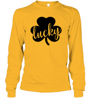 Lucky St Patrick's Day Shirt Unisex Long Sleeve Classic Tee
