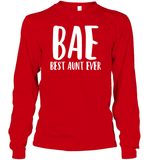 BAE Best Aunt Ever Family Shirt Unisex Long Sleeve Classic Tee
