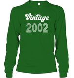 2002 Retro Vintage Birth Year Blast Unisex Long Sleeve Classic Tee