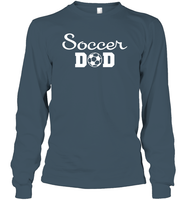 Soccer Dad Sports Shirt Unisex Long Sleeve Classic Tee