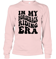 In My Horseback Riding Era Unisex Long Sleeve Classic Tee