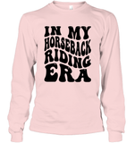 In My Horseback Riding Era Unisex Long Sleeve Classic Tee