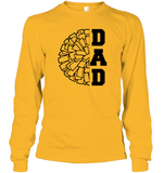 Cheer Dad With Pom Pom Unisex Long Sleeve Classic Tee