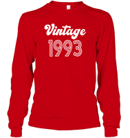 1993 Retro Vintage Birth Year Blast Unisex Long Sleeve Classic Tee