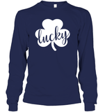 Lucky St Patrick's Day Shirt Unisex Long Sleeve Classic Tee