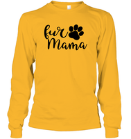Fur Mama Pet Shirt Unisex Long Sleeve Classic Tee