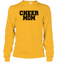 Cheer Mom T Shirt Unisex Long Sleeve Classic Tee