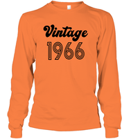 1966 Retro Vintage Birth Year Blast Unisex Long Sleeve Classic Tee