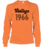 1966 Retro Vintage Birth Year Blast Unisex Long Sleeve Classic Tee