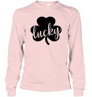 Lucky St Patrick's Day Shirt Unisex Long Sleeve Classic Tee