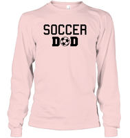Soccer Dad Sports Shirt Unisex Long Sleeve Classic Tee