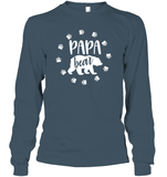 Papa Bear Family Shirt Unisex Long Sleeve Classic Tee