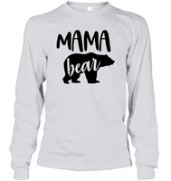 Mama Bear Family Shirt Unisex Long Sleeve Classic Tee