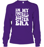 In My Football Sister Era Sports Shirt Unisex Long Sleeve Classic Tee