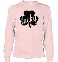 Lucky St Patrick's Day Shirt Unisex Long Sleeve Classic Tee