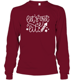 Let's Get Lit 4th Of July Shirt Unisex Long Sleeve Classic Tee