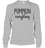 Pumpkin Everything Shirt – Embrace the Fall Flavor Unisex Long Sleeve Classic Tee