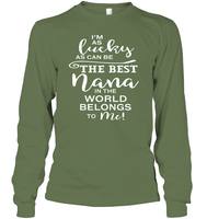 I'm As Lucky As Can Be The Best Nana In The World belongs To Me Family Shirt Unisex Long Sleeve Classic Tee