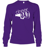 Cheer Dad With Megaphone Unisex Long Sleeve Classic Tee