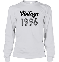 1996 Retro Vintage Birth Year Blast Unisex Long Sleeve Classic Tee