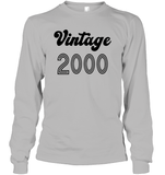 2000 Retro Vintage Birth Year Blast Unisex Long Sleeve Classic Tee