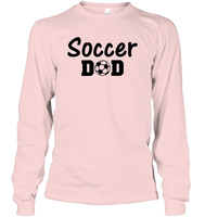 Soccer Dad Sports Shirt Unisex Long Sleeve Classic Tee