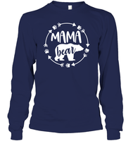 Mama Bear Family Shirt Unisex Long Sleeve Classic Tee