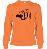 Cheer Dad With Megaphone Unisex Long Sleeve Classic Tee