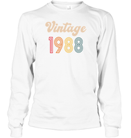1988 Retro Vintage Birth Year Blast Unisex Shirt, Long Sleeve, Hoodie, Sweatshirt