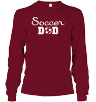Soccer Dad Sports Shirt Unisex Long Sleeve Classic Tee