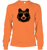 Cool Grizzly Bear Shirt Unisex Long Sleeve Classic Tee