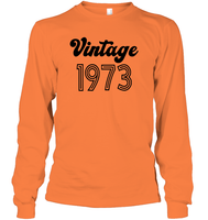 1973 Retro Vintage Birth Year Blast Unisex Long Sleeve Classic Tee