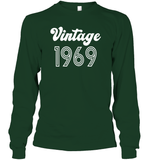 1969 Retro Vintage Birth Year Blast Unisex Long Sleeve Classic Tee