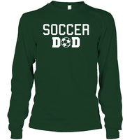 Soccer Dad Sports Shirt Unisex Long Sleeve Classic Tee