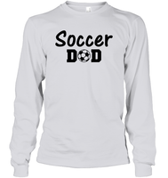 Soccer Dad Sports Shirt Unisex Long Sleeve Classic Tee