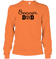 Soccer Dad Sports Shirt Unisex Long Sleeve Classic Tee