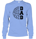 Cheer Dad With Pom Pom Unisex Long Sleeve Classic Tee