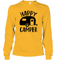 Happy Camper Unisex Long Sleeve Classic Tee