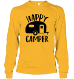 Happy Camper Unisex Long Sleeve Classic Tee
