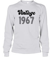 1967 Retro Vintage Birth Year Blast Unisex Long Sleeve Classic Tee