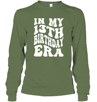 In My 13th Birthday Era Birthday Shirt Unisex Long Sleeve Classic Tee