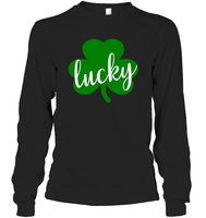 Lucky St Patrick's Day Shirt Unisex Long Sleeve Classic Tee