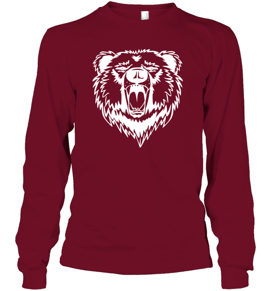 Angry Bear Shirt Unisex Long Sleeve Classic Tee