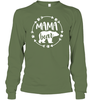 Mama Bear Family Shirt Unisex Long Sleeve Classic Tee