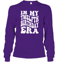In My Twelfth Birthday Era Birthday Shirt Unisex Long Sleeve Classic Tee